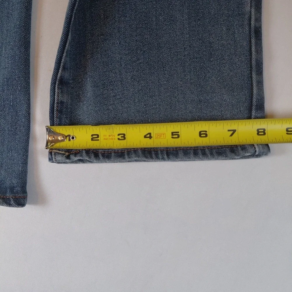 True Religion Ricky Relaxed Straight Jeans Mens 33 Medium  Wash Denim